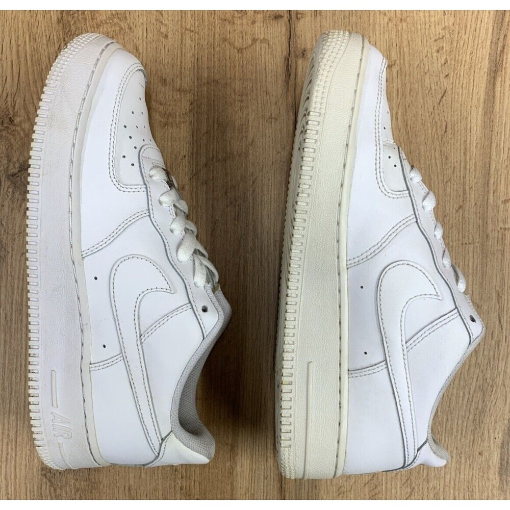 Nike Air Force 1 Low Athletic Sneakers Shoes Boys Size 7Y White DH2920-111 - Picture 11 of 16